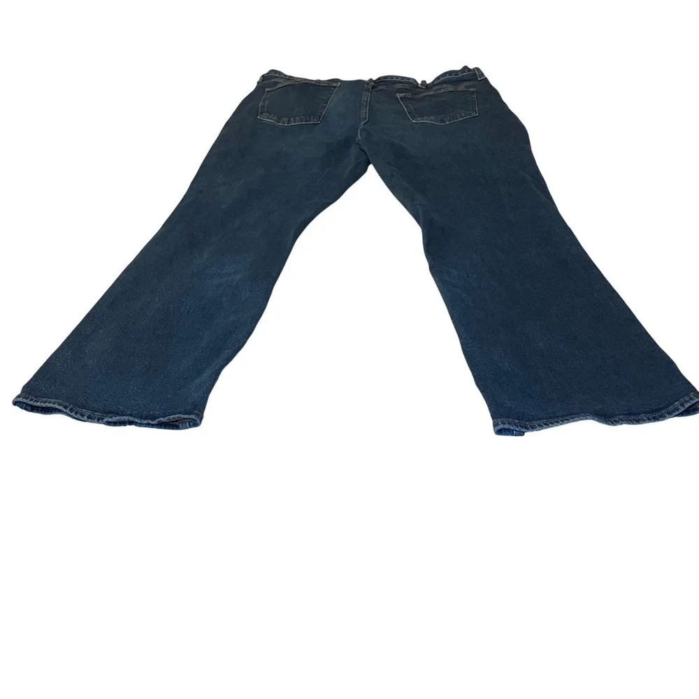 Old Navy Mens Size 40x32 Boot Cut Built In Flex Jeans Dark Wash 40x32
